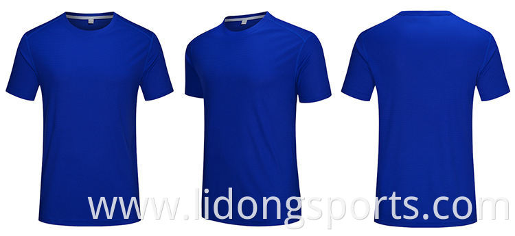 Cheap Gym Fit Quick Dry Polyester Running T-shirt Man Plain Custom Sport T Shirt